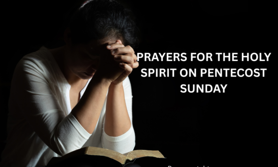 Prayers for the Holy Spirit on Pentecost Sunday