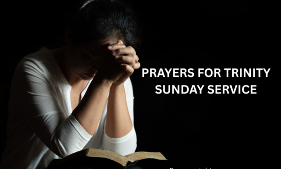 Prayers for Trinity Sunday Service