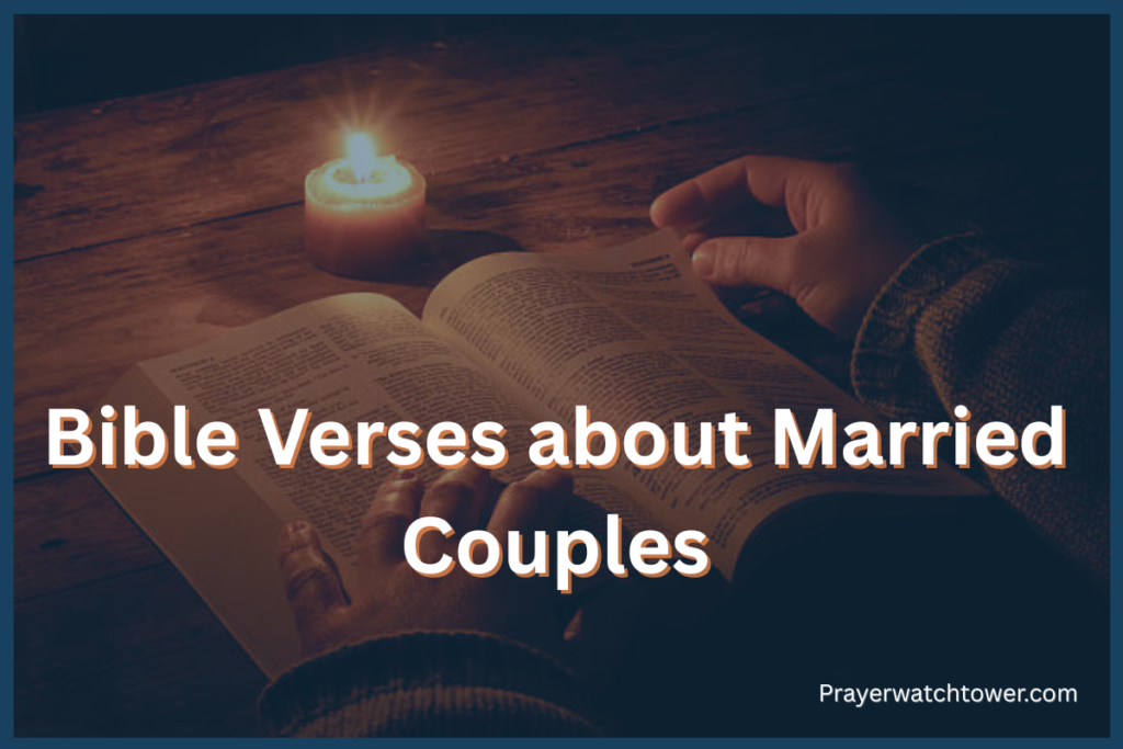 Bible Verses about Married Couples