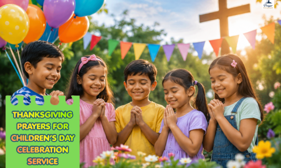 Thanksgiving prayers for Children’s Day celebration service