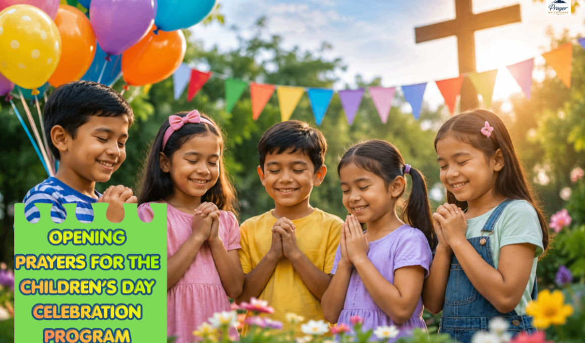 Opening prayers for the Children’s Day celebration program
