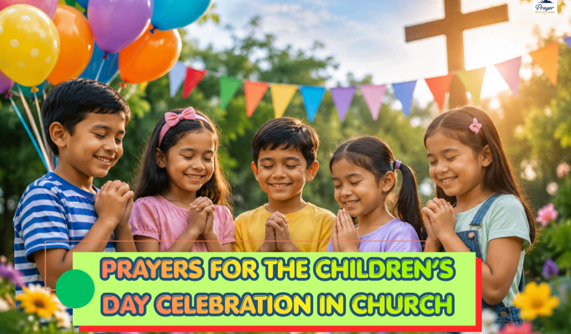 Prayers for the Children’s Day celebration in church