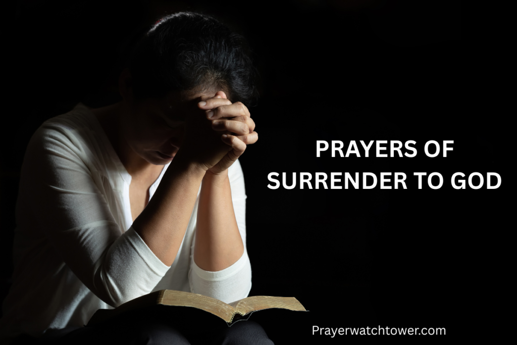 Prayers of Surrender to God