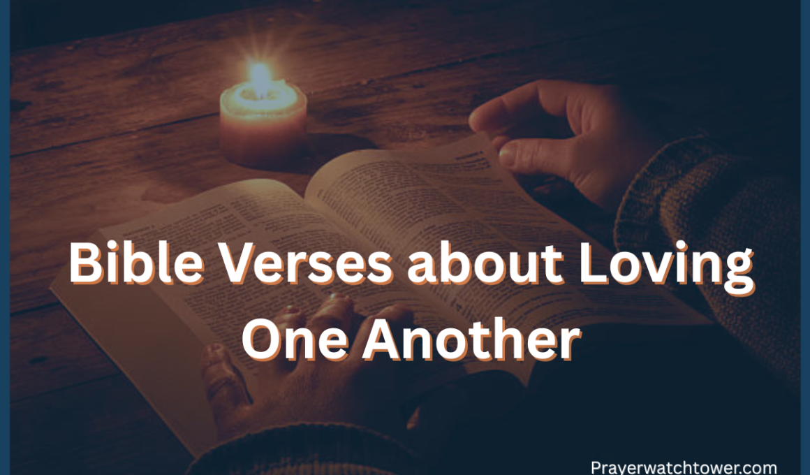 Bible Verses about Loving One Another