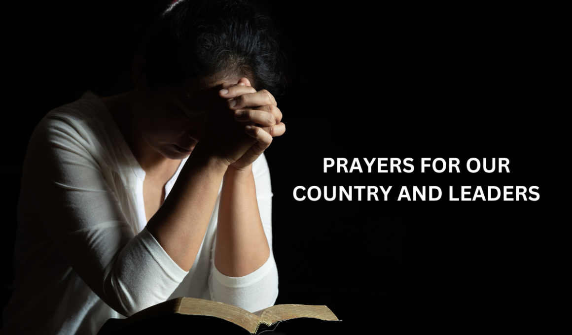 Prayers for Our Country and Leaders Today