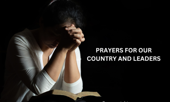 Prayers for Our Country and Leaders Today