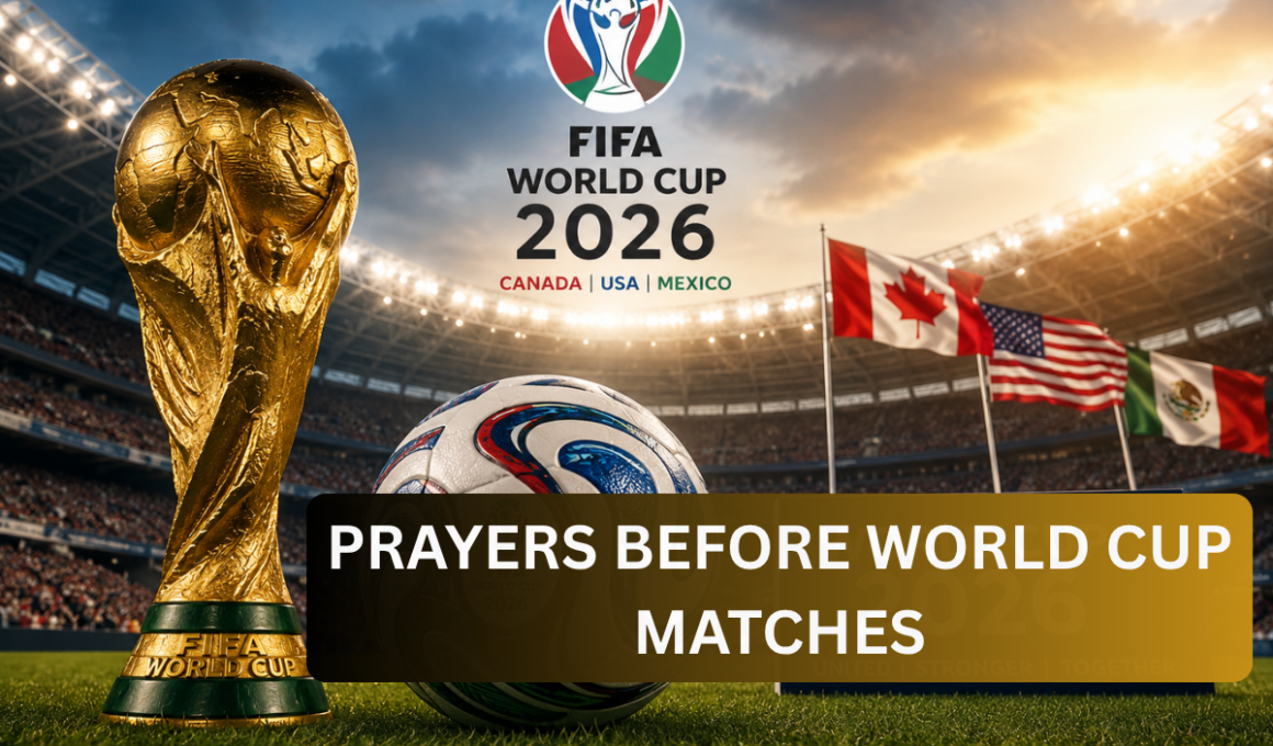 Prayers for safety during World Cup 2026