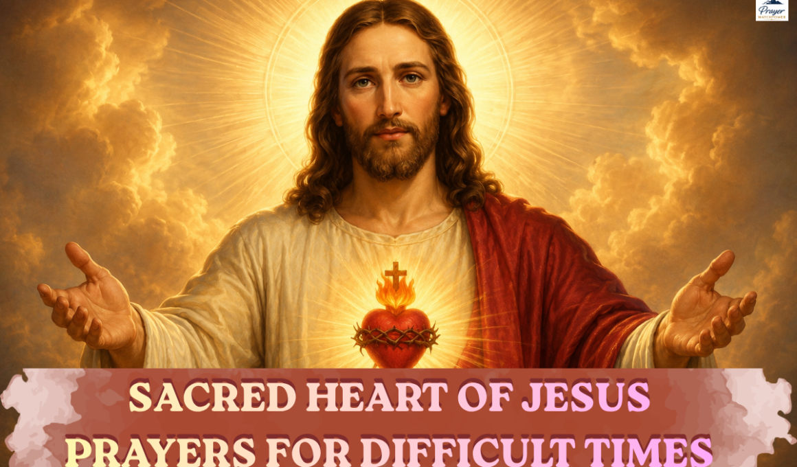 Sacred Heart of Jesus prayers for difficult times