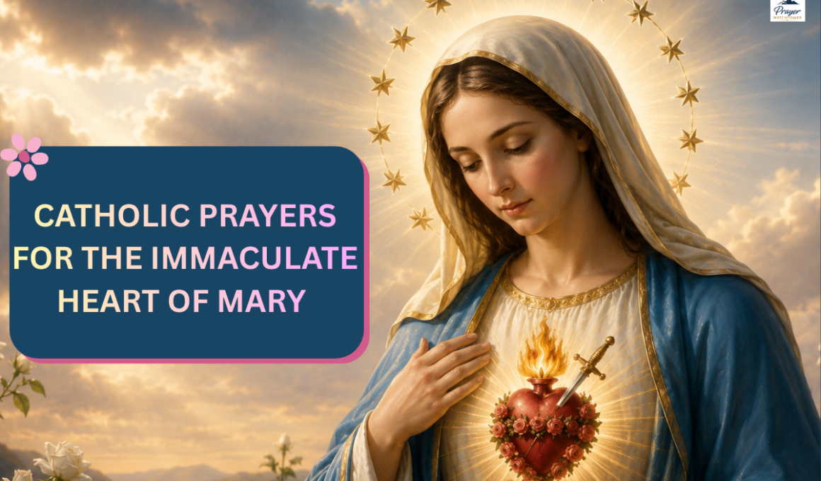Catholic prayers for the Immaculate Heart of Mary