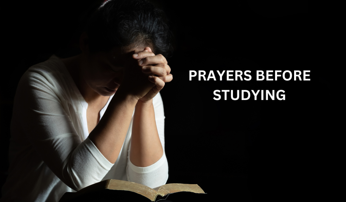 Prayers before Studying
