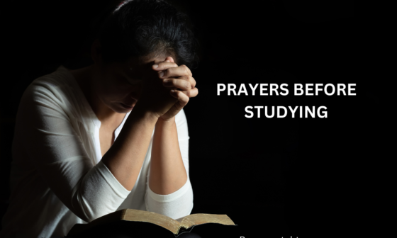 Prayers before Studying
