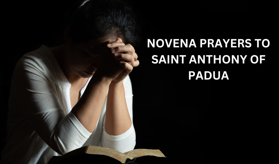 Novena prayers to Saint Anthony of Padua
