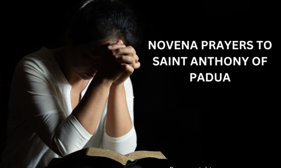 Novena prayers to Saint Anthony of Padua