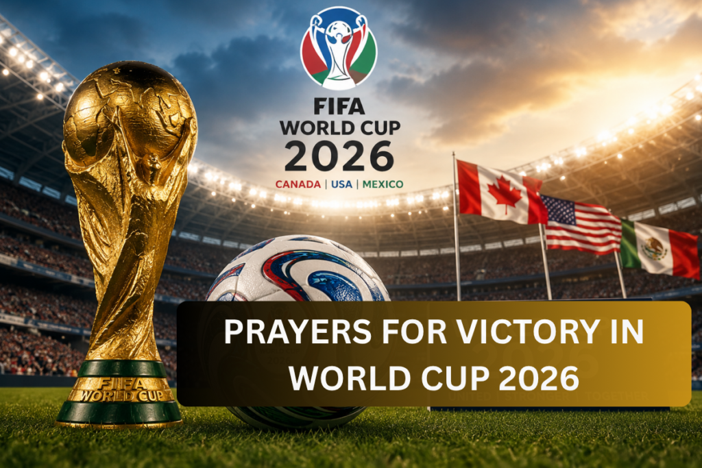 Prayers for victory in World Cup 2026