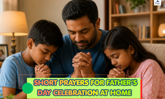 short prayers for Father’s Day celebration at home