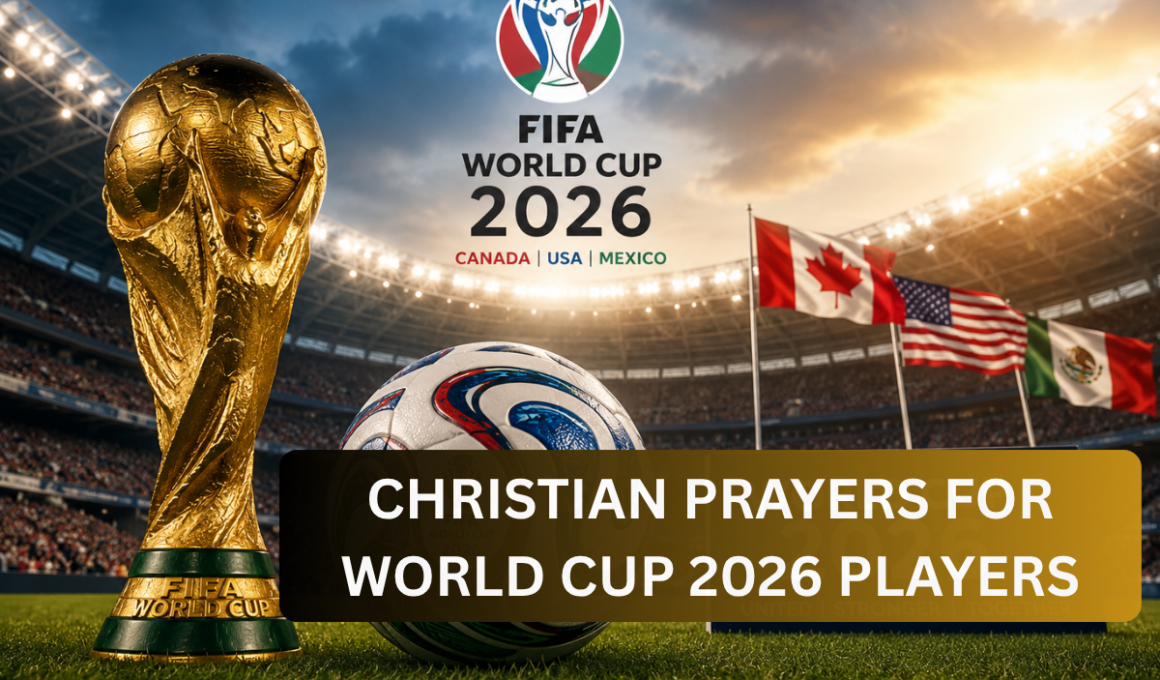 Christian prayers for World Cup 2026 players