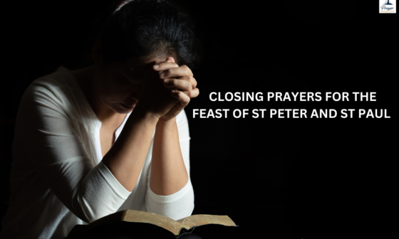 closing prayers for the Feast of St Peter and St Paul