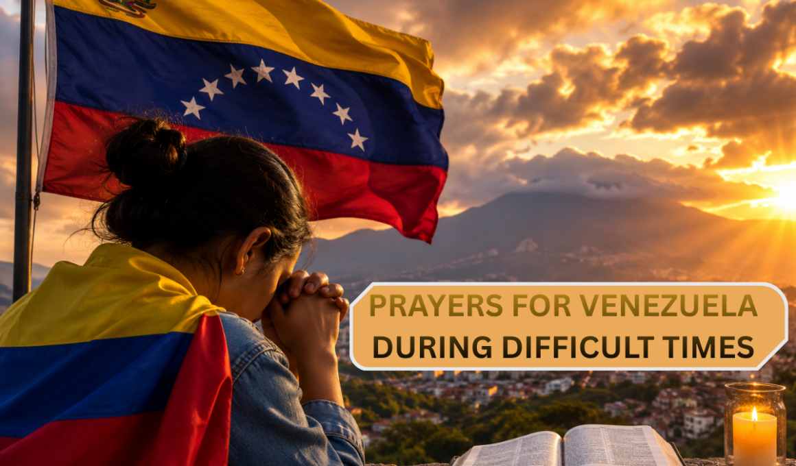 prayers for Venezuela during difficult times