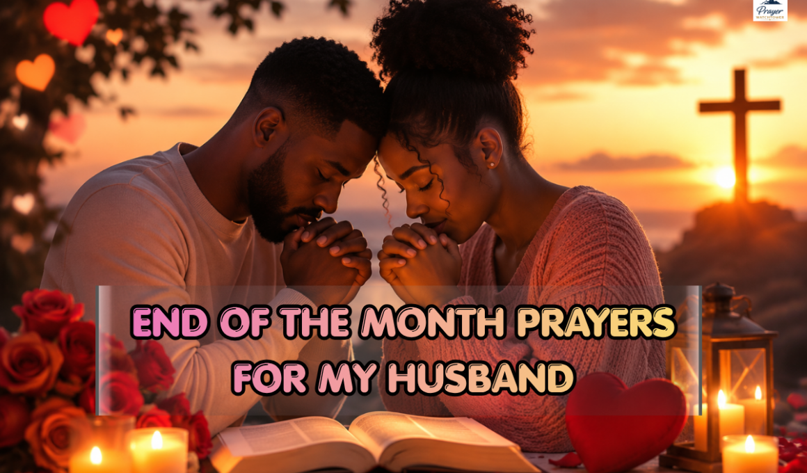 end of the month prayers for my husband