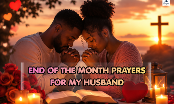 end of the month prayers for my husband