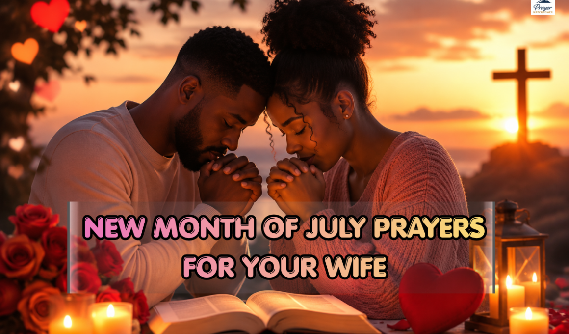 new month of July prayers for your wife