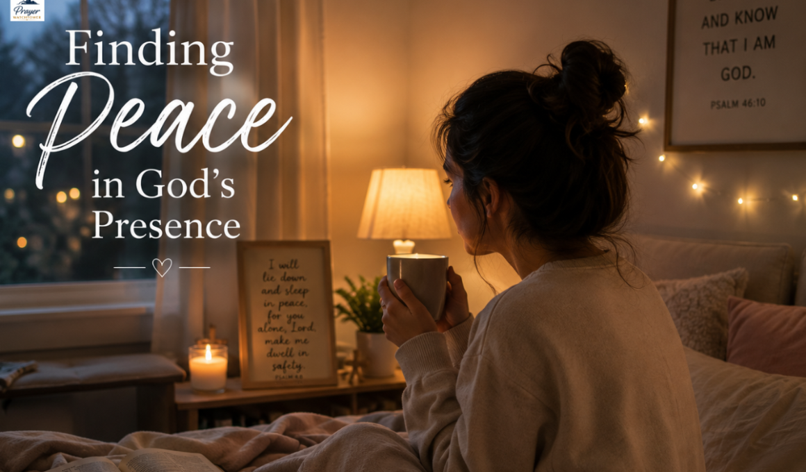 Finding Peace in God's Presence