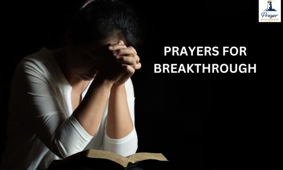 prayers for breakthrough