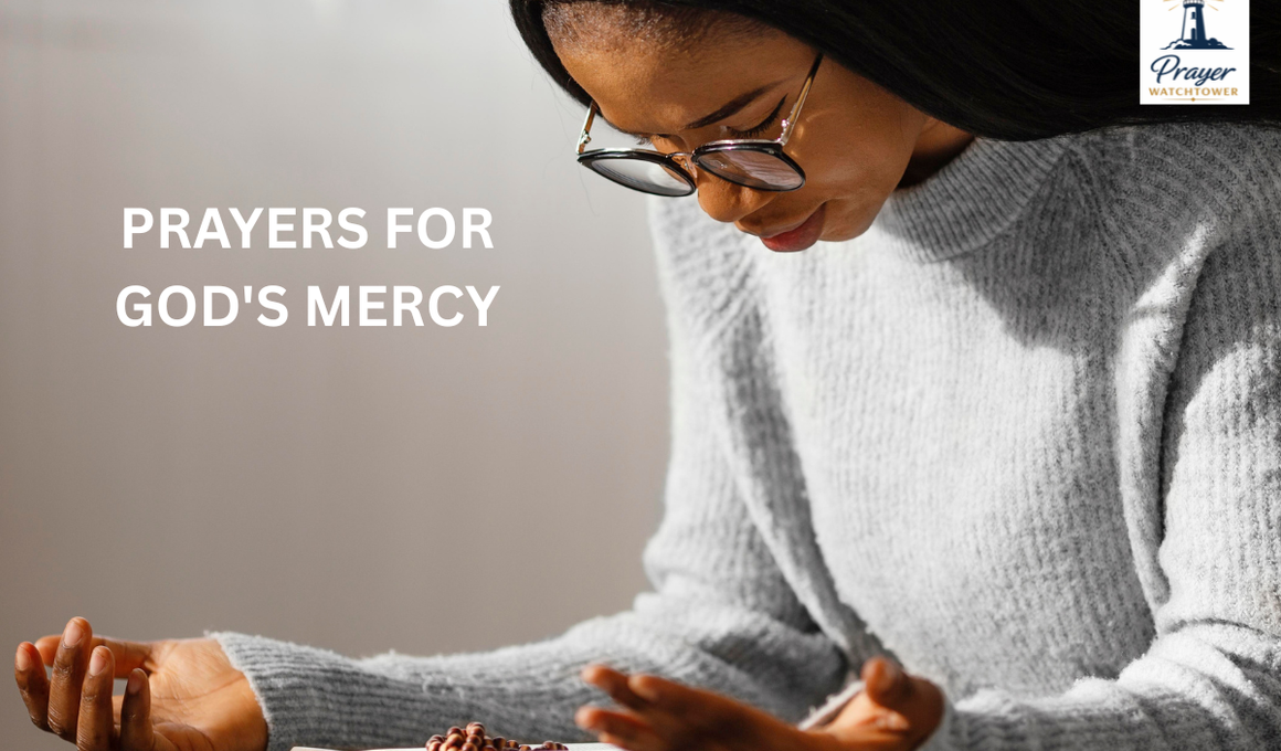 prayers for God's mercy