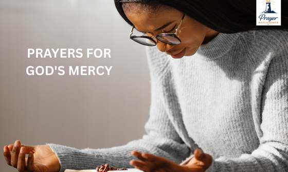 prayers for God's mercy