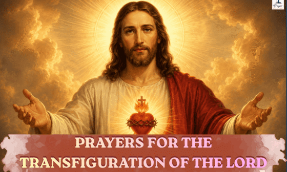 prayers for the Transfiguration of the Lord